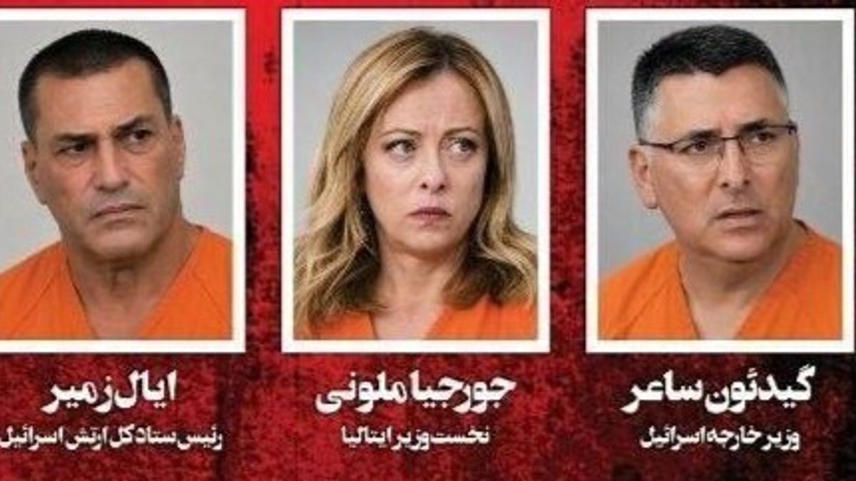Turuncu takım elbiseli Meloni ve Trump, İran'ın kara listesinde: fotoğraf