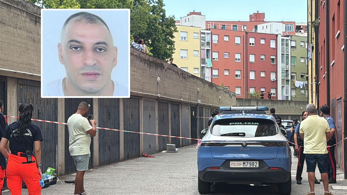 Bologna'da kelepçeli adam polis müdahalesi sırasında öldü