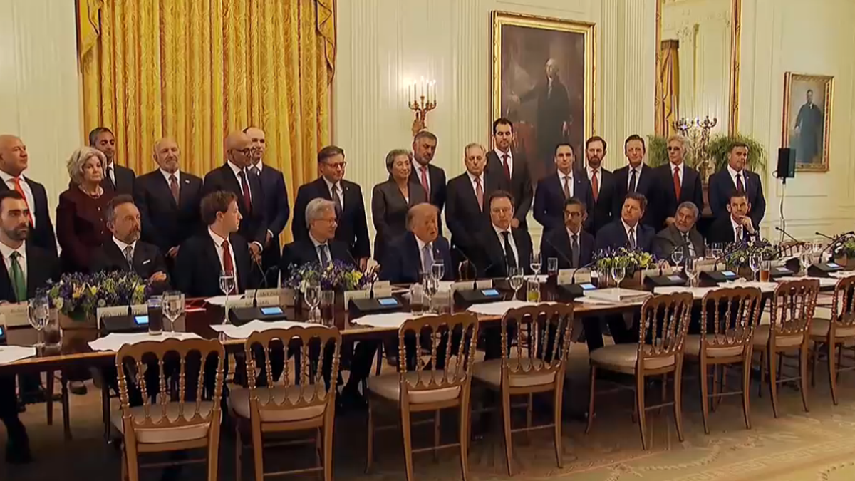La proposta di Trump al pranzo con i capi dell'Ia
