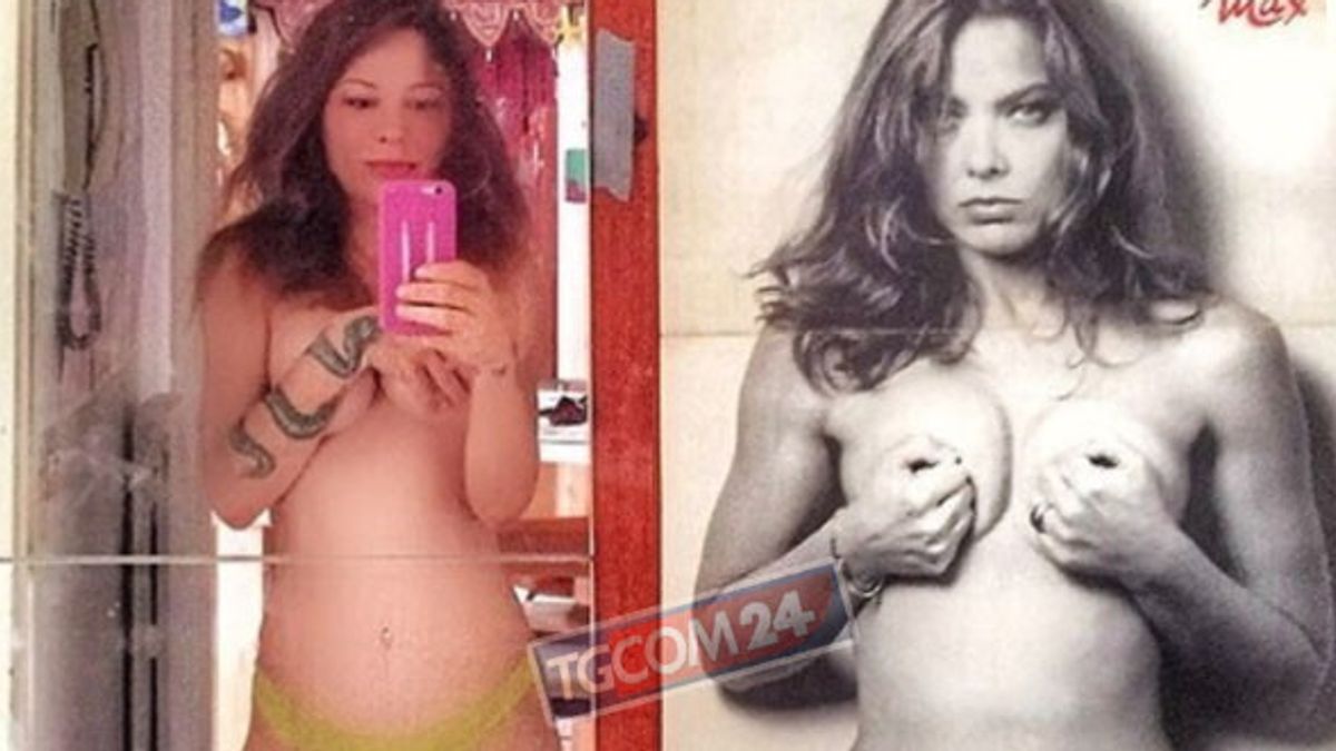 Mamma e figlia a confronto, Naike Rivelli “copia” nuda Ornella Muti -  Tgcom24