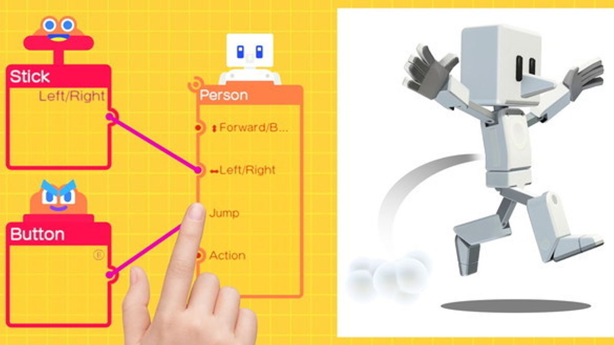 Laboratorio di videogiochi, le immagini del nuovo software di Nintendo ...