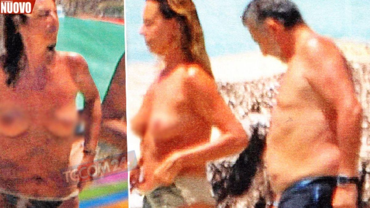 Paola Perego, topless a Formentera con Lucio Presta - Tgcom24