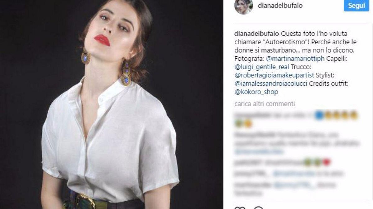 Diana Del Bufalo hot su instagram: “Le donne praticano autoerotismo” -  Tgcom24