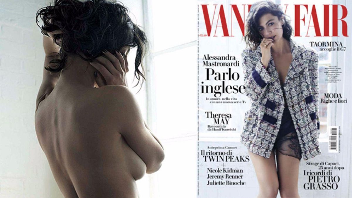 Alessandra Mastronardi, sexy e bellissima sulle pagine di Vanity Fair -  Tgcom24