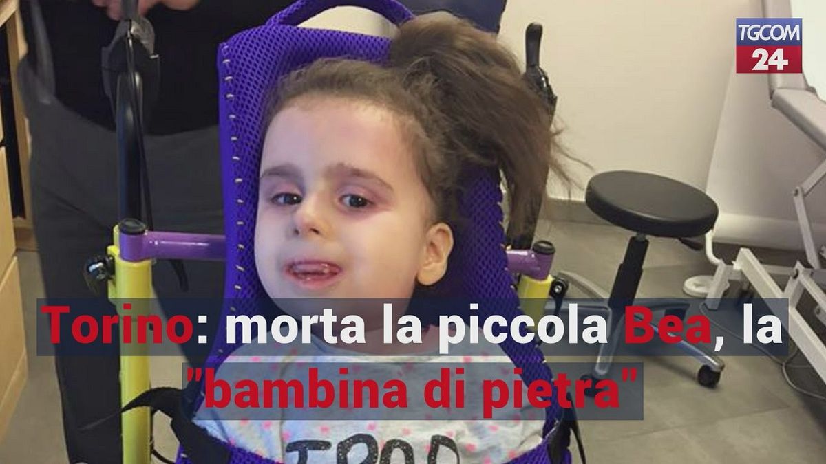 Torino: morta la piccola Bea, la "bambina di pietra" - Tgcom24