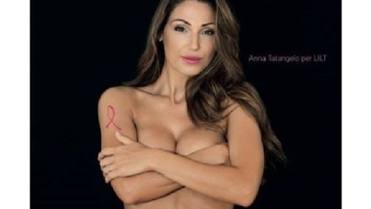 Anna Tatangelo nuda per la Lilt, è polemica: 