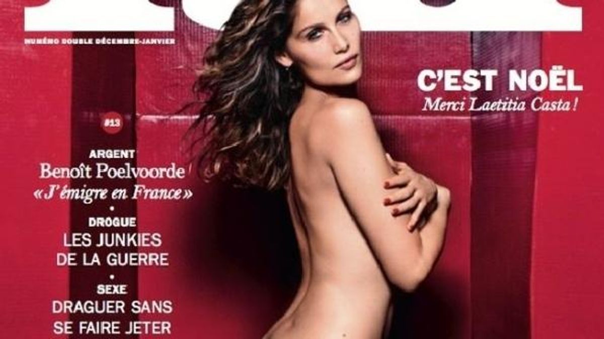 Laetitia Casta, un sexy regalo di Natale - Tgcom24