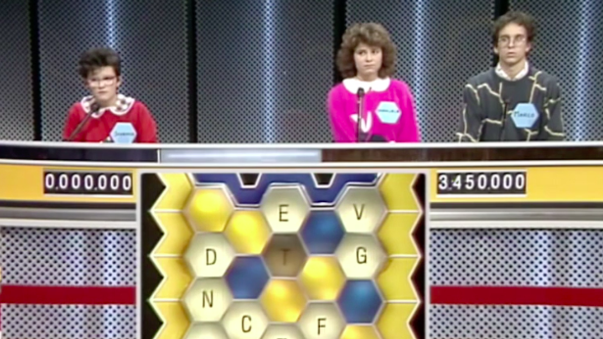 Una puntata natalizia del quiz 