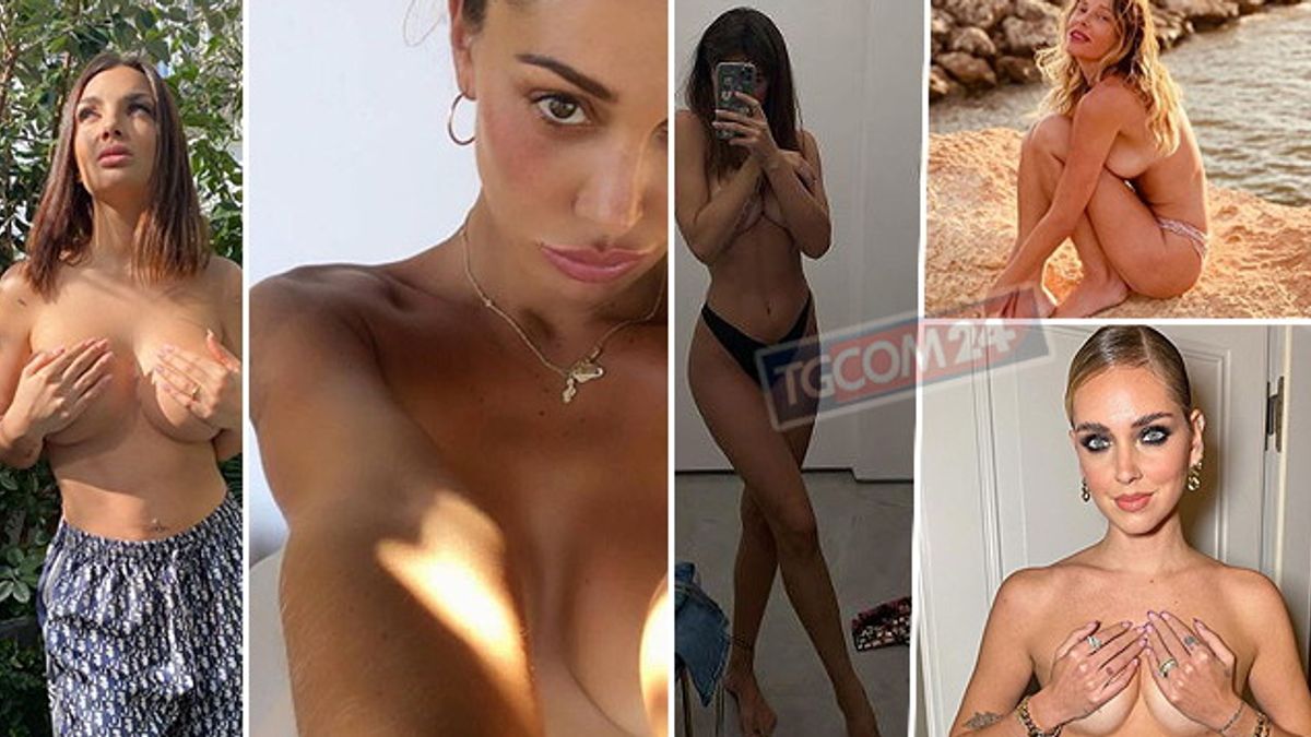 Un anno a seno al vento, guarda tutti i topless 2021 delle vip - Tgcom24