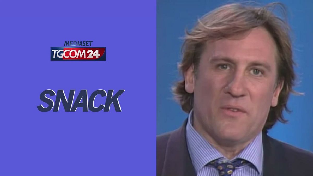 Auguri a Gerard Depardieu, eccolo ai Telegatti 1996