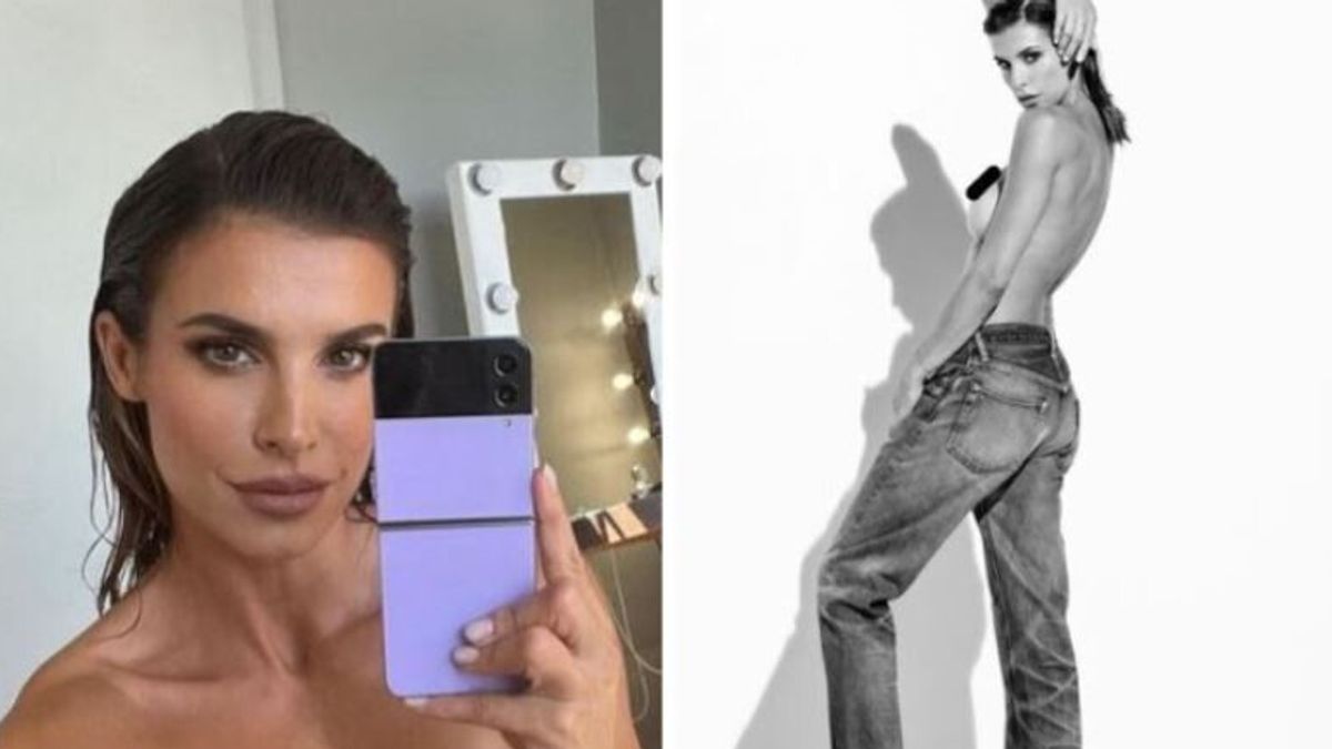 Elisabetta Canalis in topless censurata, è furiosa - Tgcom24