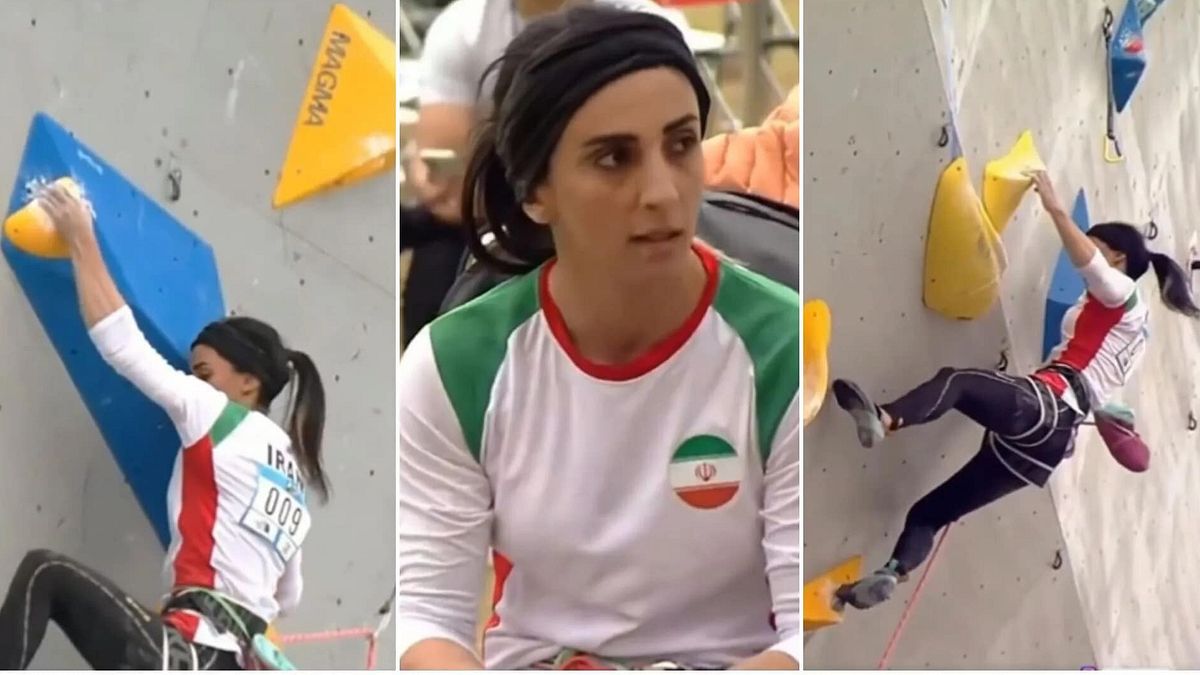 Elnaz Rekabi torna in Iran: accolta come eroina dalla folla - Tgcom24