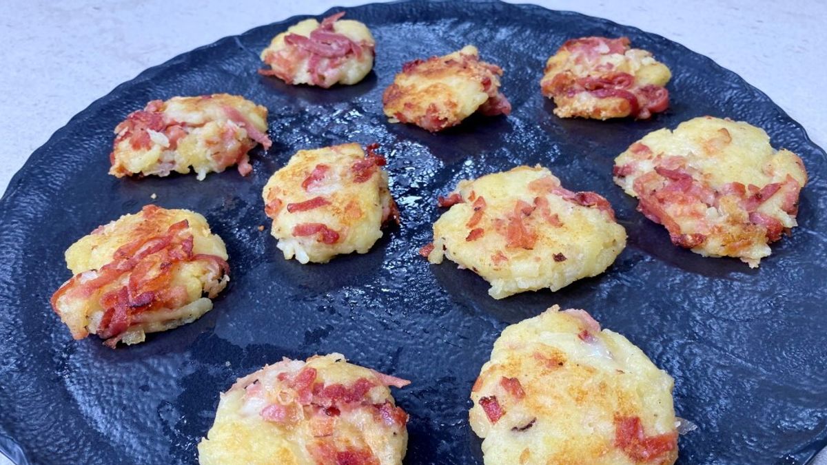 Frittelle di patate speck e fontina - Tgcom24