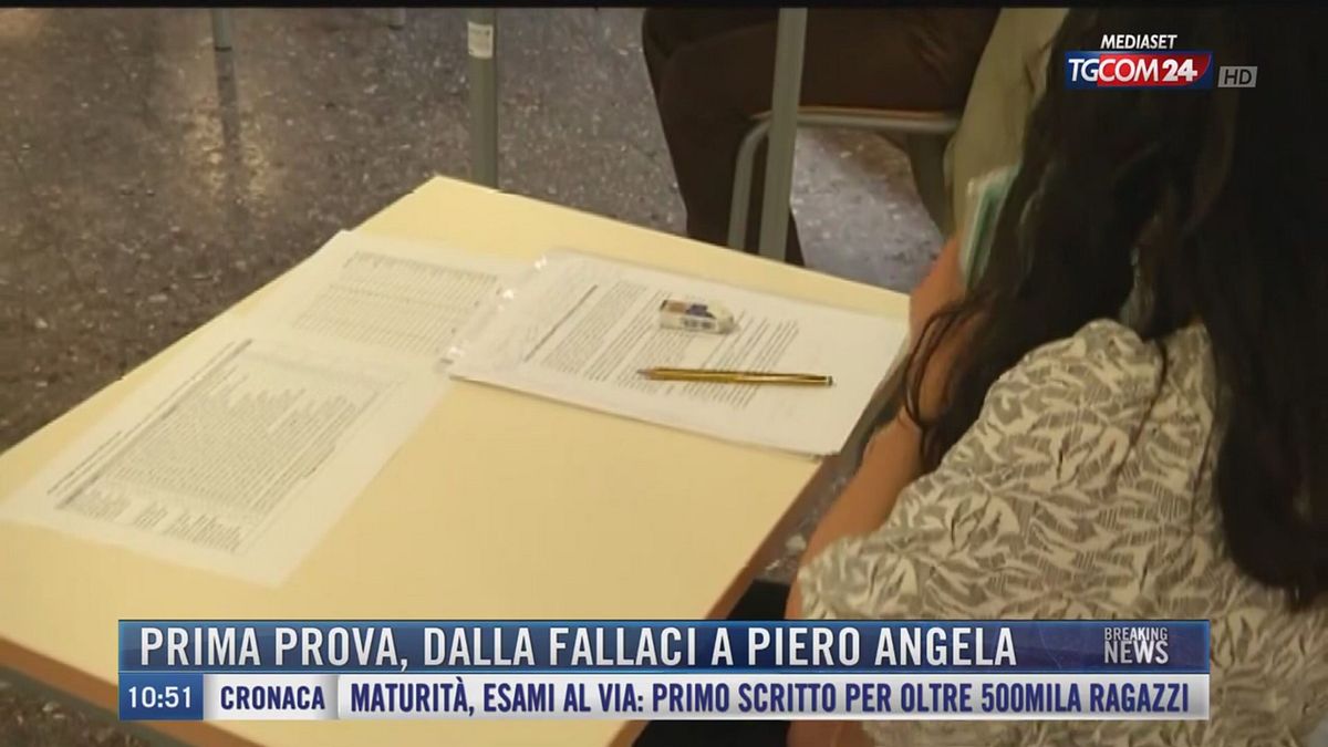 Breaking News delle 11.00 | Prima prova, dalla Fallaci a Piero Angela ...
