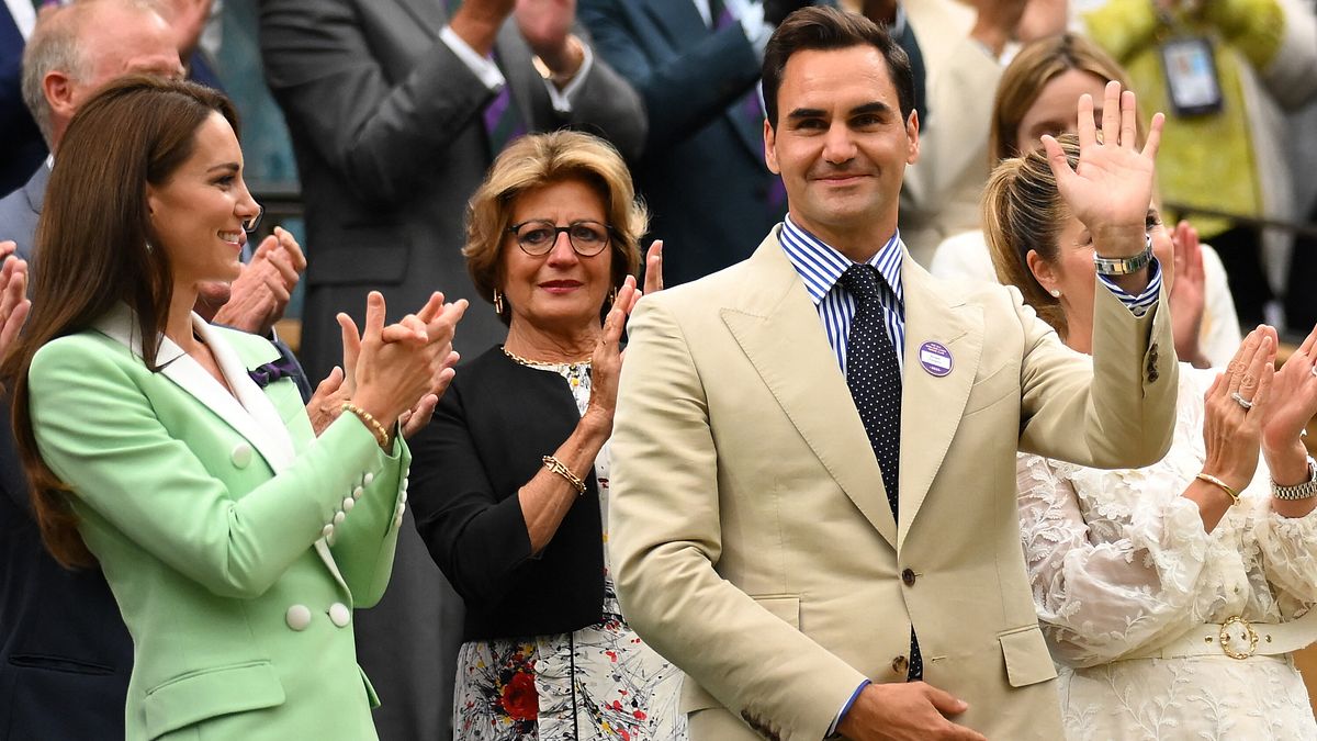 Wimbledon, Roger Federer e David Beckham: i look a confronto