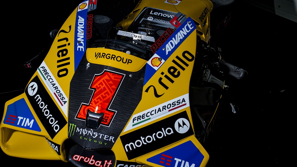 Ducati e Bagnaia in giallo, livrea speciale a Misano