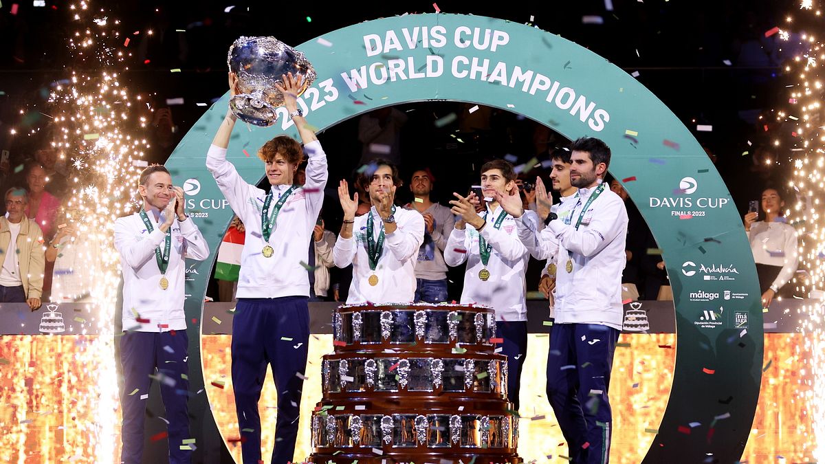 Davis, Italia torna nell'Olimpo del tennis: Sinner il leader