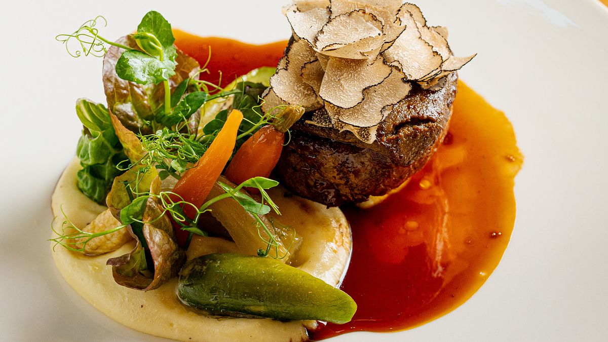 Filetto alla Rossini toscano dello Chef Donato Volpe