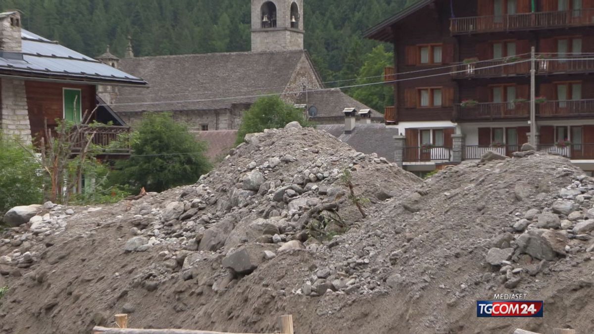 Nubifragi e frane, il maltempo sferza Piemonte e Valle d'Aosta