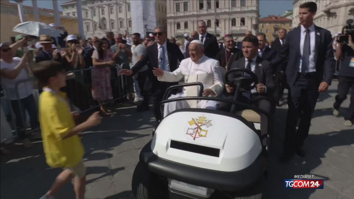 Il Papa a Trieste per la Settimana sociale dei cattolici