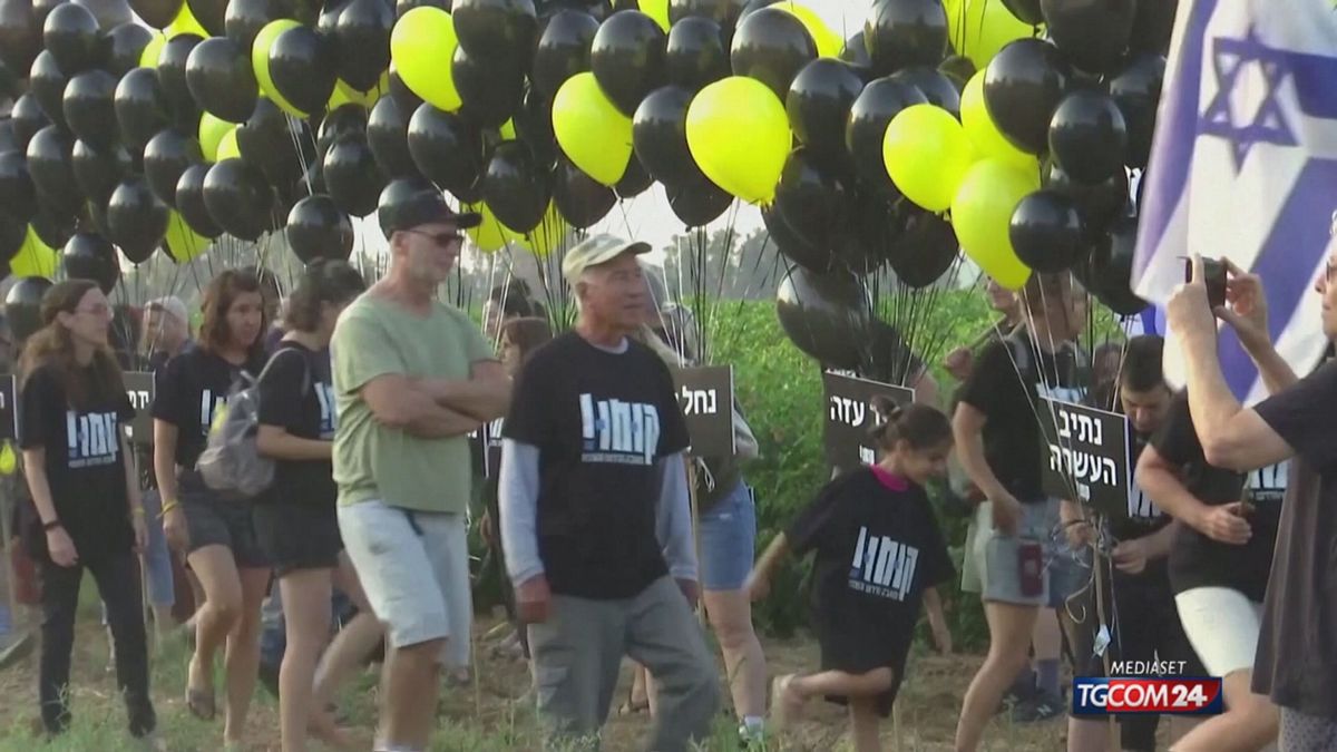 Proteste in Israele a 9 mesi dal 7 ottobre, blocchi e arresti