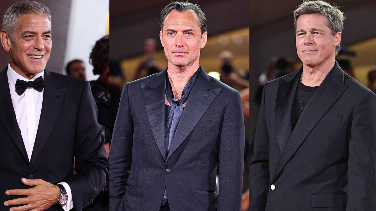 George Clooney, Brad Pitt, Jude Law: Venezia 81, lo stile