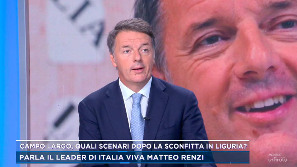 Bölgesel Liguria, Matteo Renzi: "Penaltı boş ağlarla, merkez sol kaçırdı"