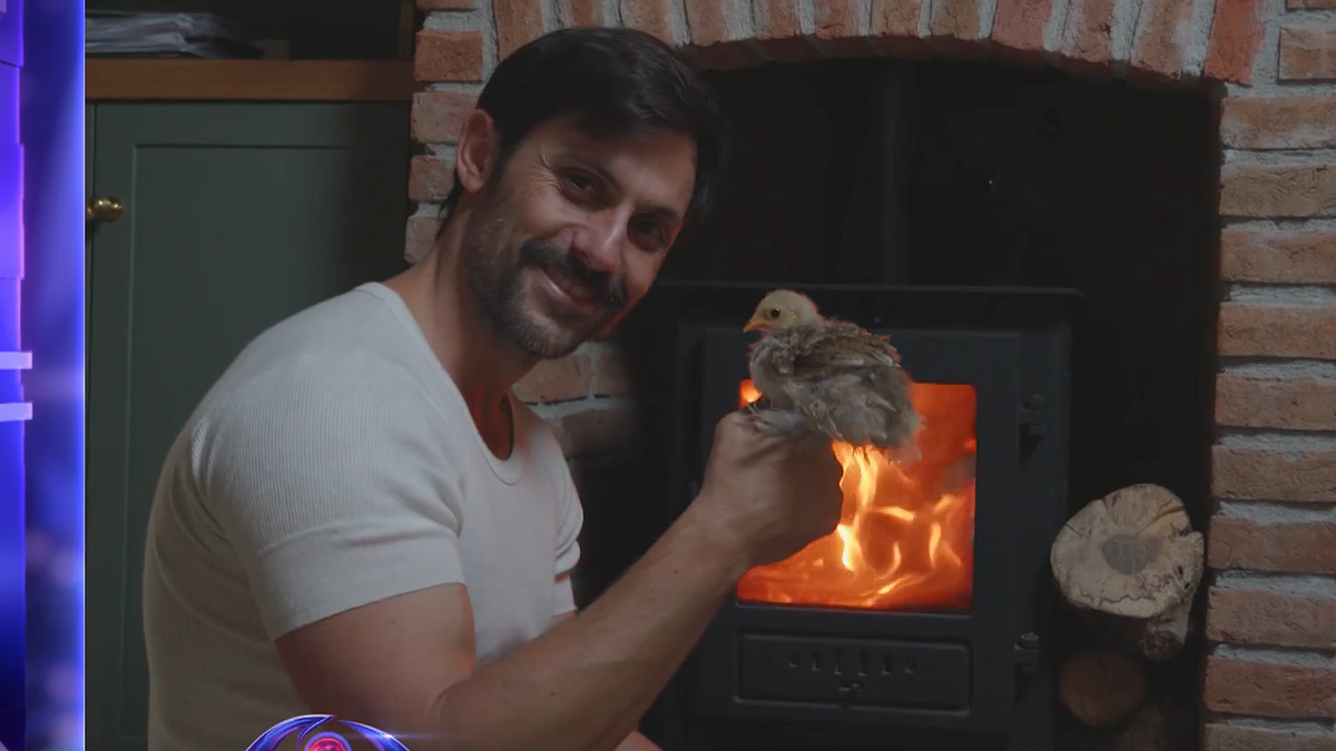 “Büyük Birader” Luca Calvani erkek arkadaşından bir mesaj alır