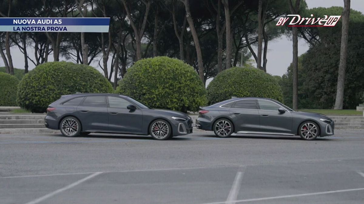 La prova della nuova Audi A5 Sportmediaset