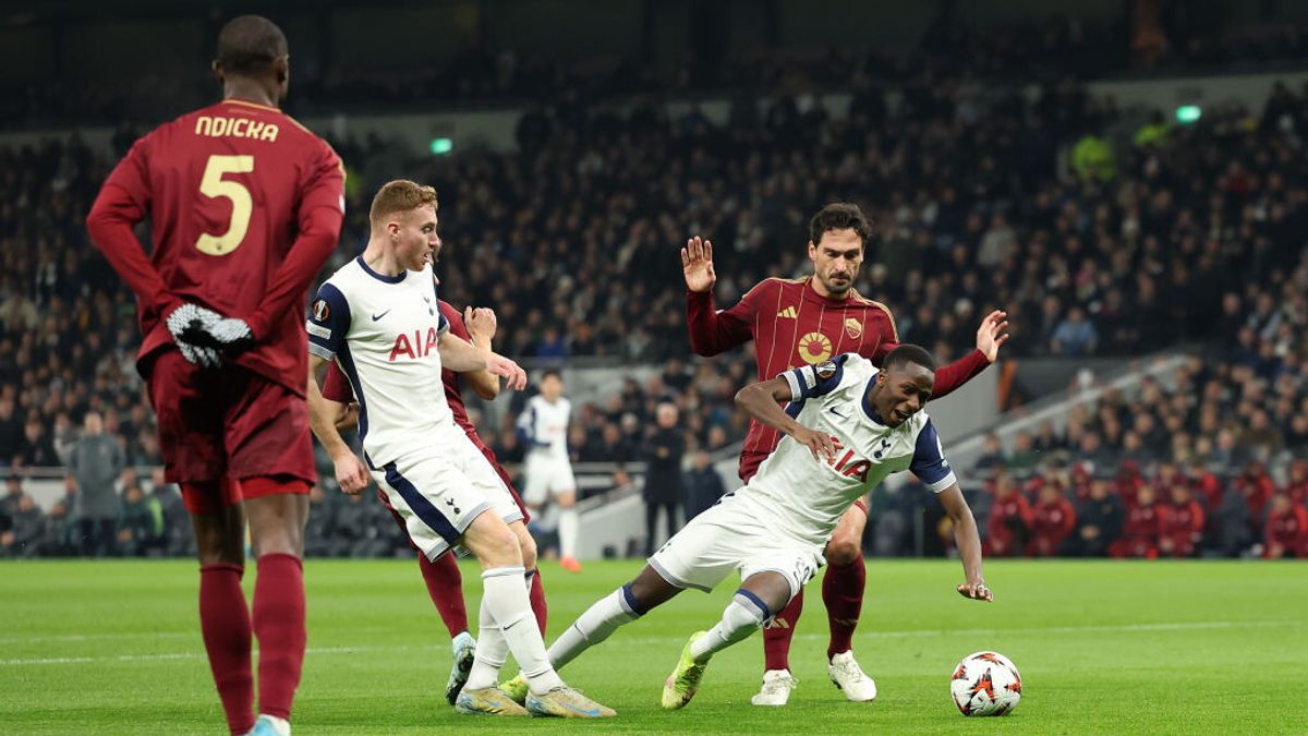Tottenham-Roma, le immagini del match