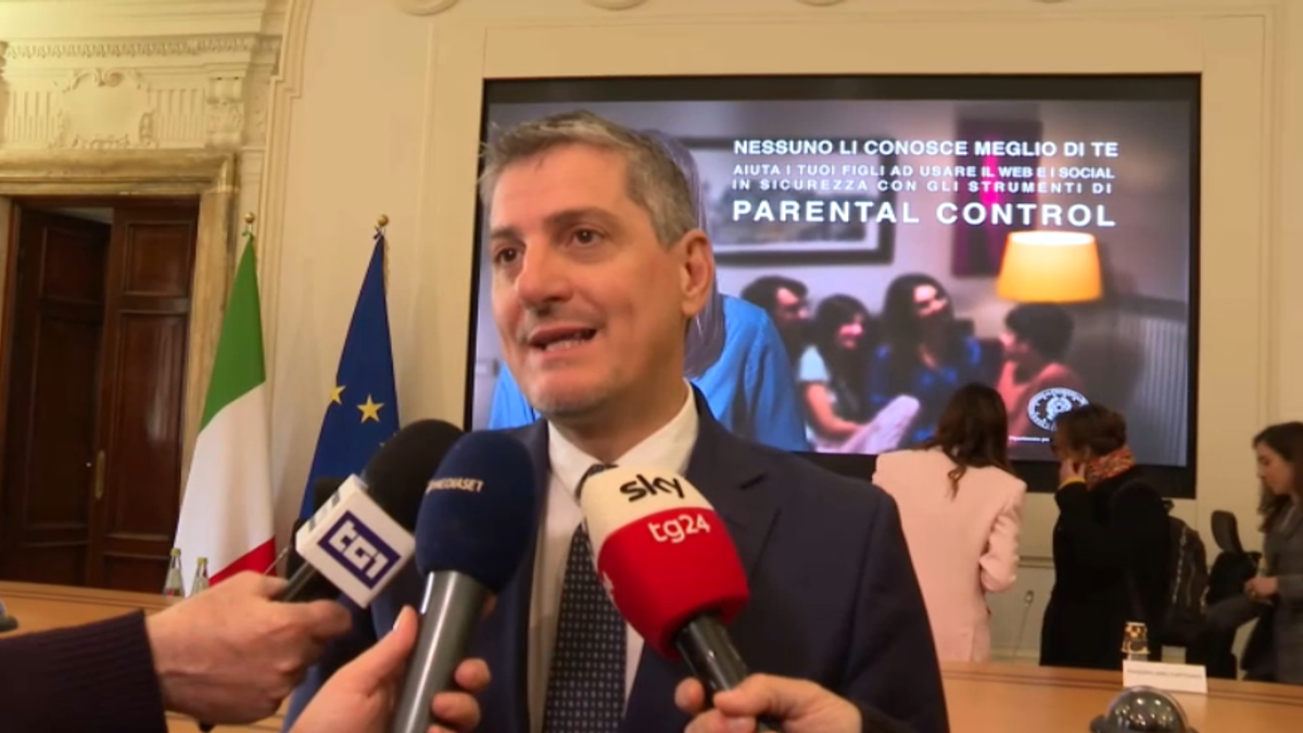 İnternette küçükler ve güvenlik, Barachini: "Ebeveyn kontrolünün kullanılması önemlidir"
