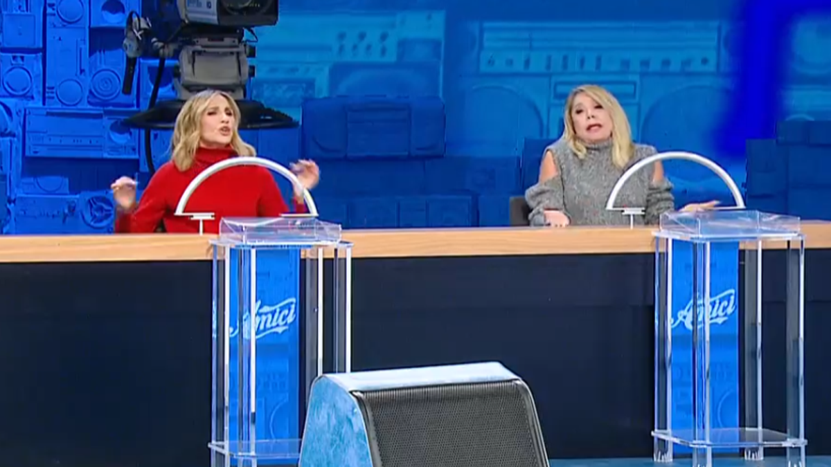 “Amici” Cuccarini ve Pettinelli'nin oyuncu seçimi sırasında çatışması hakkında