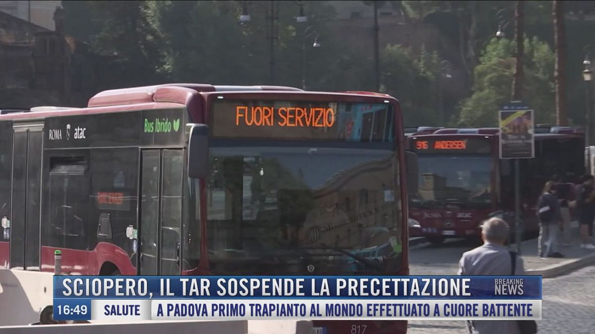 Breaking News Delle 16.00 | Sciopero, Il Tar Sospende La Precettazione ...