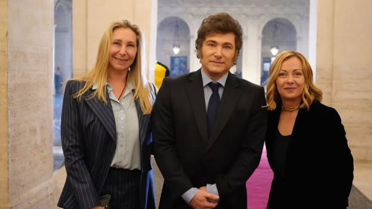 Roma'da Başkan Milei, Meloni'den İtalyan vatandaşlığı aldı