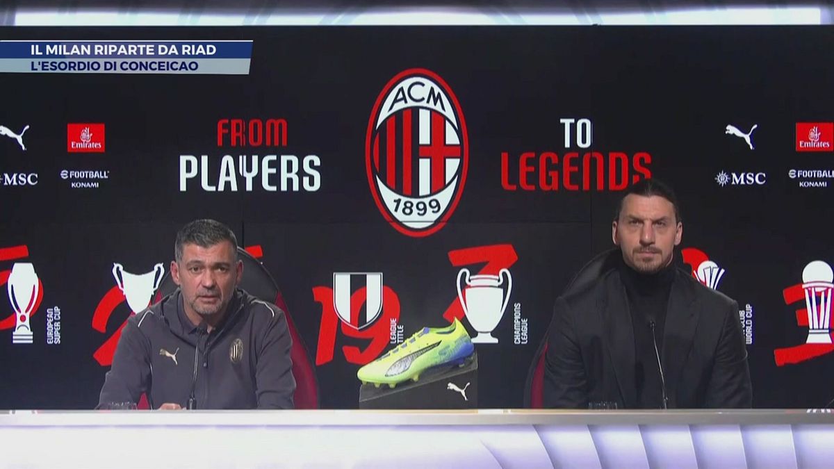 Il Milan riparte da Riad - SportMediaset