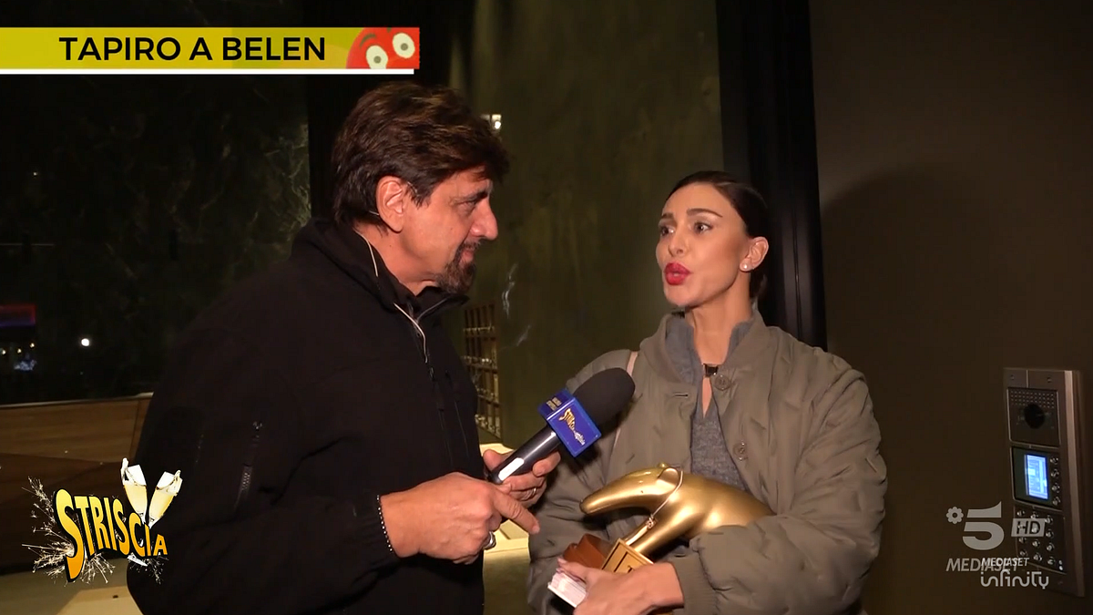 Altın Tapir'den Belen Rodriguez'e ironik: “Lezbiyen oluyorum”