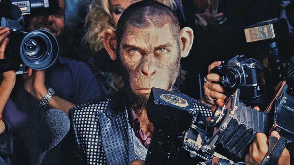 Robbie Williams biyografik filmi “Better Man”de bir maymundur.