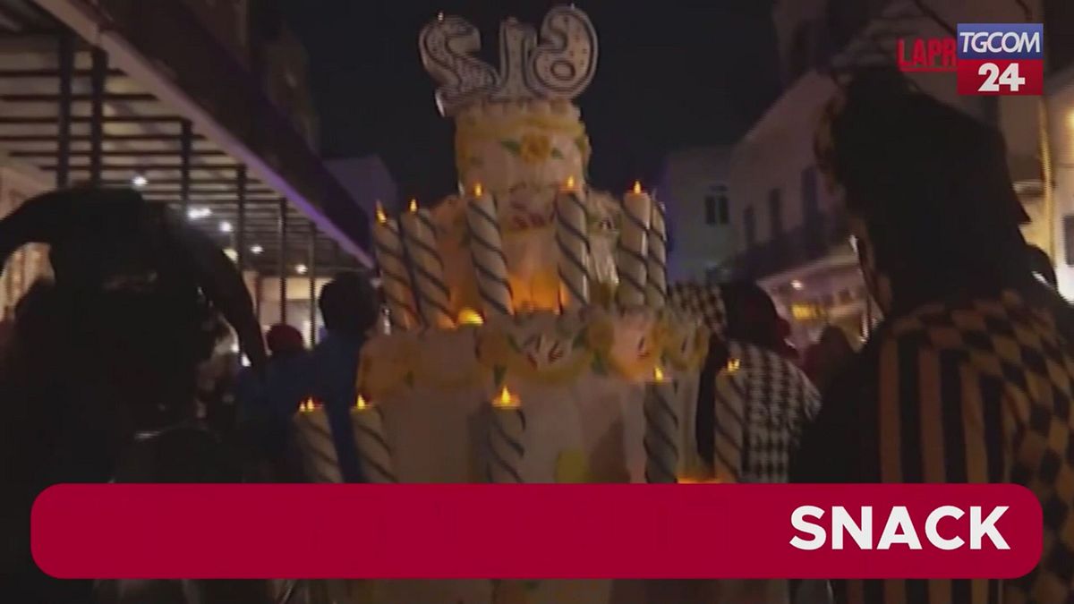 New Orleans, şehirdeki ilk Karnaval geçit töreni
