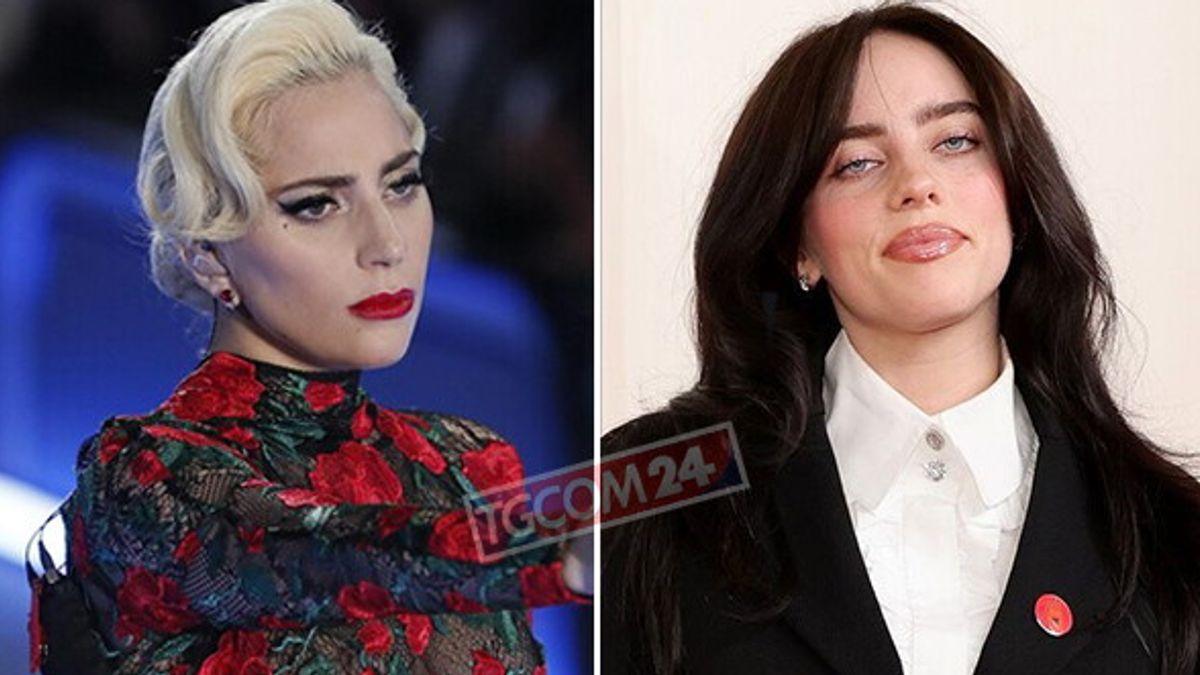 Lady Gaga'dan Los Angeles'taki konserde Billie Eilish'e