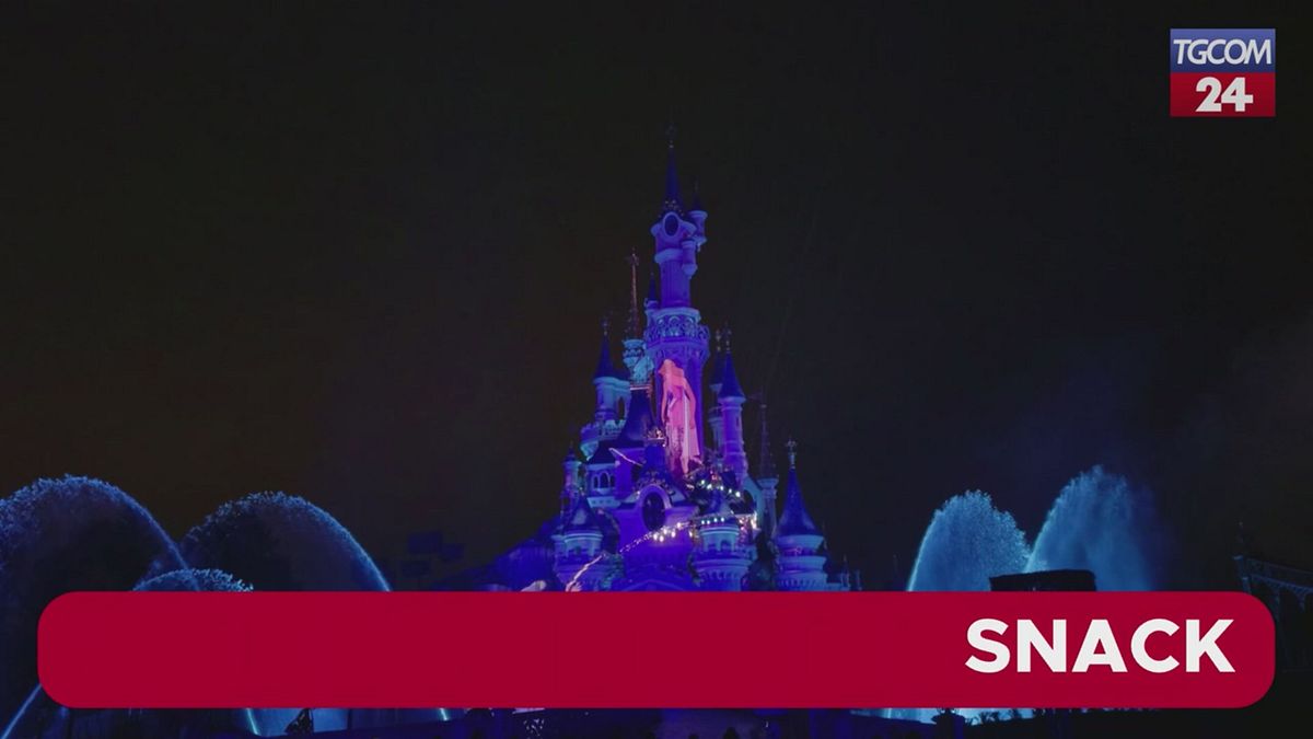 Olimpiyatların lazer ışıklarının yer aldığı yeni gece şovu Disneyland Paris ortaya çıktı