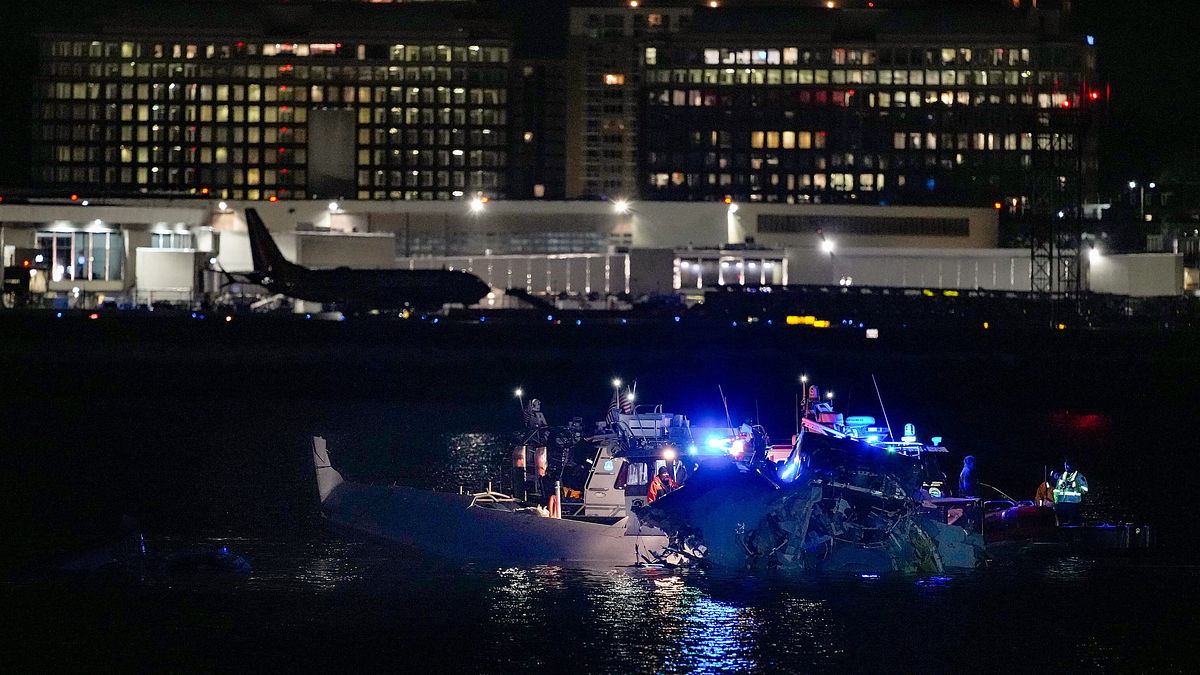 Washington kazası, hava-helicopter çatışması: hayatta kalanlar yok