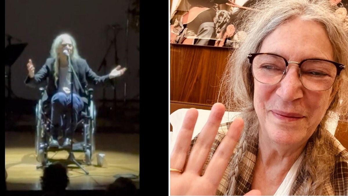 Paul, Patti Smith için Korku: Gösteri sırasında geçiyor