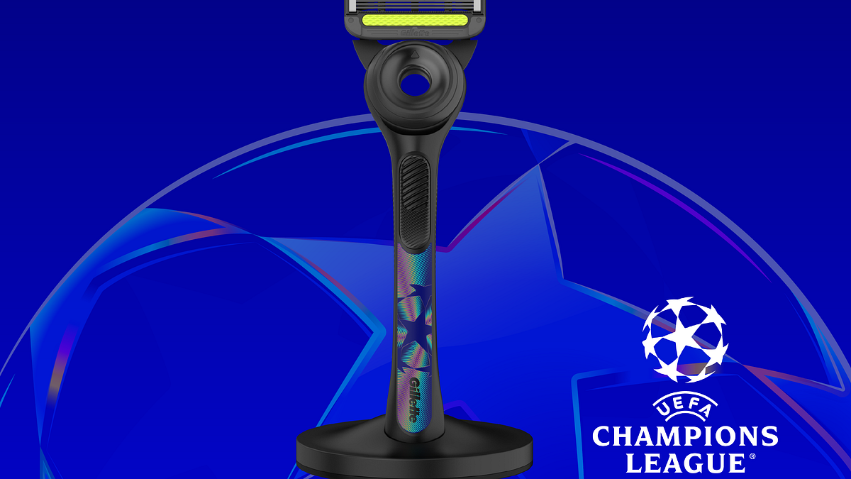Gillette annuncia una nuova partnership con la Uefa Champions League