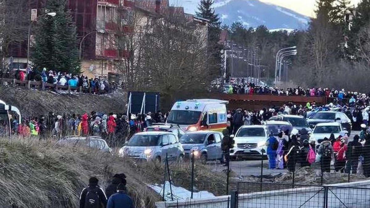 Roccaraso, kapalı numarayı aşmak için otobüs yerine minibüs
