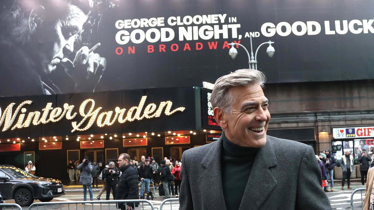 George Clooney neredeyse 40 yıl sonra tiyatroya geri dönüyor: “Ben gerginim”