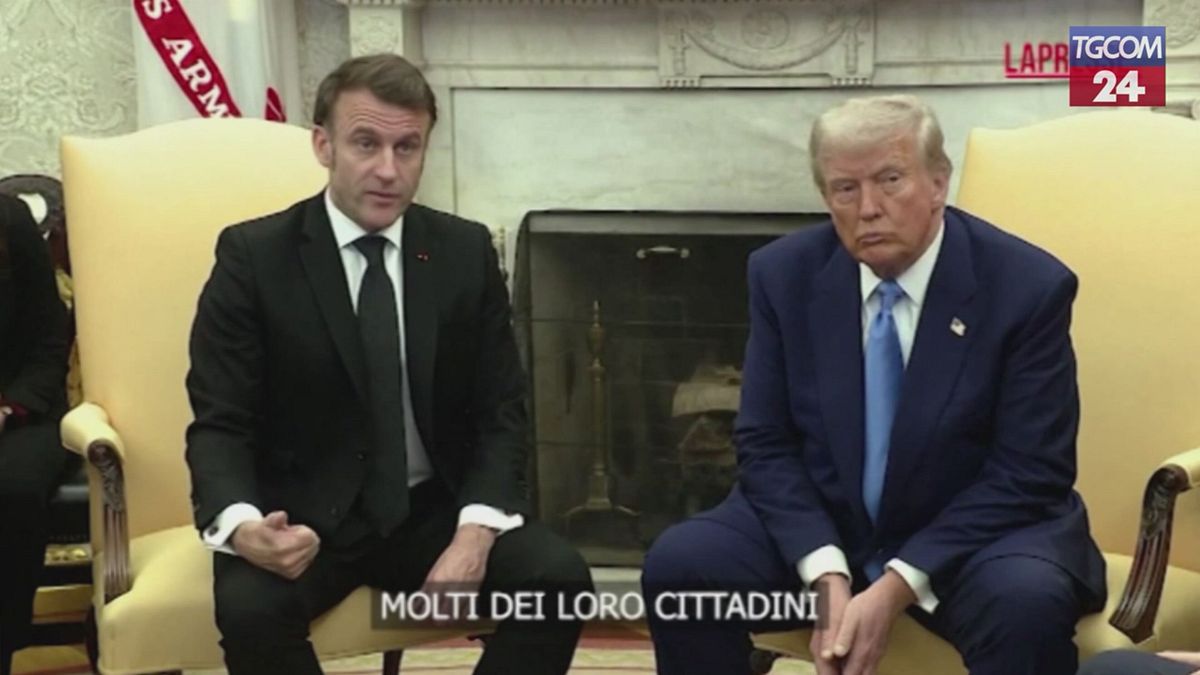 Macron Trump'ı kesintiye uğratır ve onu Ukrayna'daki Avrupa'nın parasını düzeltir