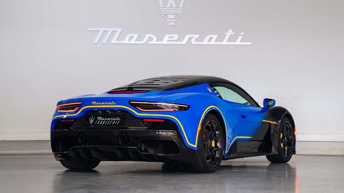 Maserati MC20 Folgore'un üretimini siliyor