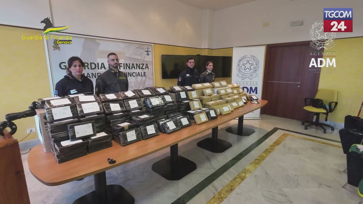 Yaklaşık 50 milyon Euro değerinde Cenova kokain limanında ele geçirildi