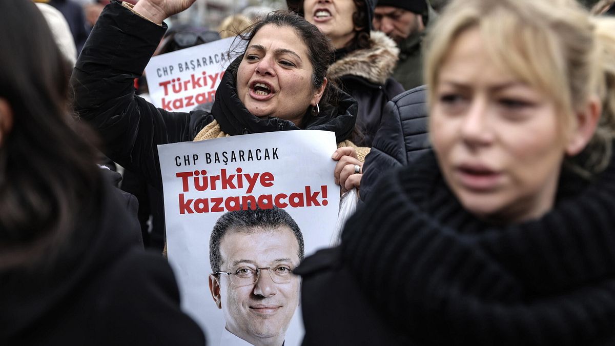 Türkiye, onaylandı İstanbul Ekrem İmamoglu Tutuklama Belediye Başkanı