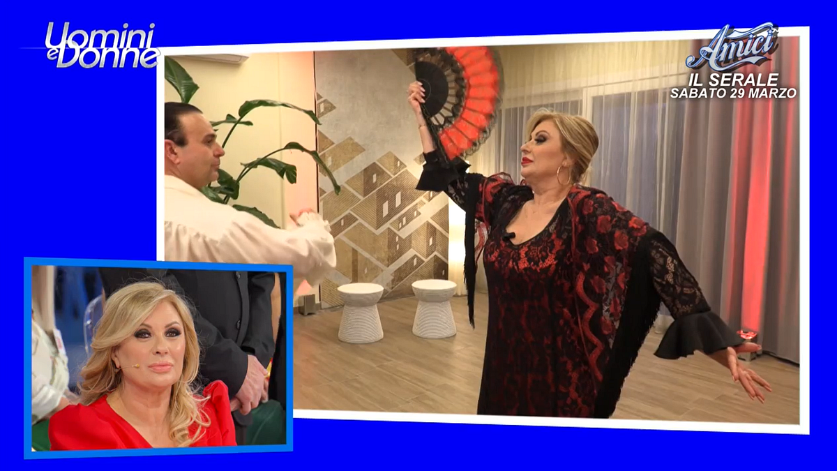“Erkekler ve Kadınlar”, Tina Cipollari ve Cosimo A Flamenko Dersi